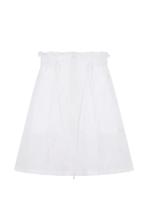 Valentino Garavani ruffled mini skirt - White