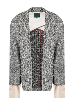 Jejia Jonathan speckled-texture jacket - Black