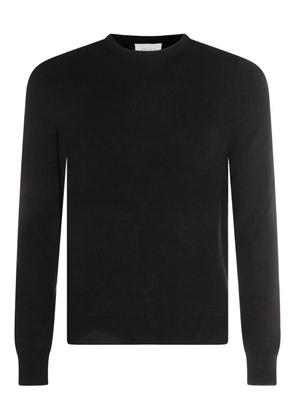 Malo round-neck cashmere sweater - Black