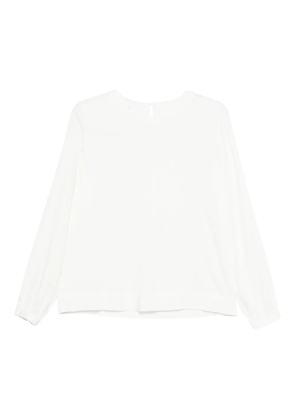 Xacus long-sleeve blouse - White