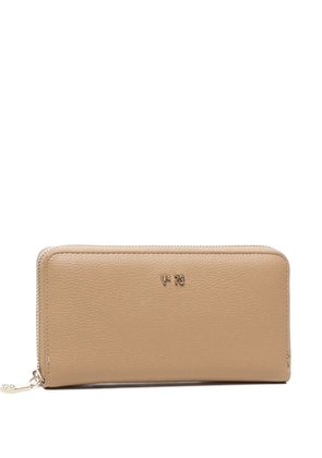 V°73 zip-around wallet - Neutrals