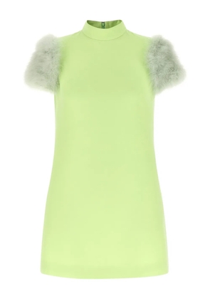 Valentino Garavani trapeze mini dress - Green