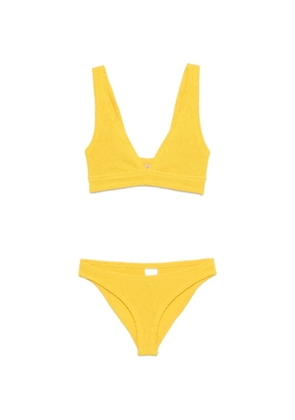 Hunza G Carla textured bikini set - Yellow
