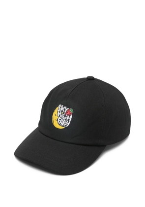 Sky High Farm embroidered cap - Black