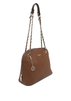 DKNY chain-strap shoulder bag - Brown