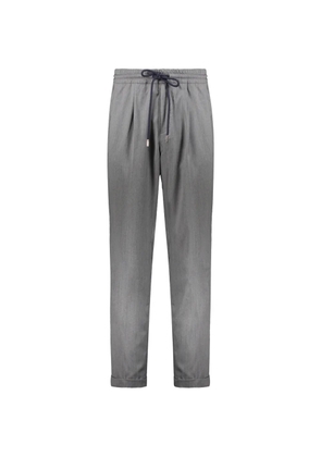 Fedeli drawstring trousers - Grey