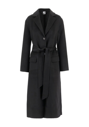 ASPESI belted wool coat - Black