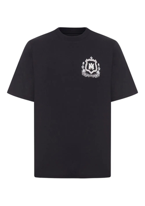 AMIRI crest-printed cotton T-shirt - Black