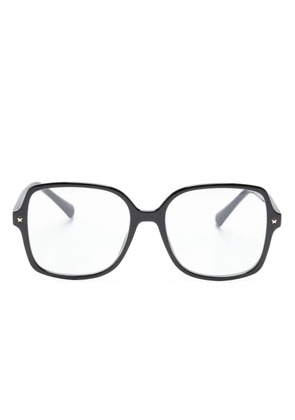 Chiara Ferragni star-stud square-frame glasses - Black