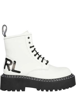 Karl Lagerfeld Patrol II boots - White