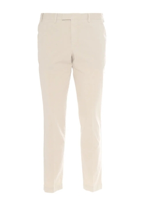 PT Torino cotton trousers - White
