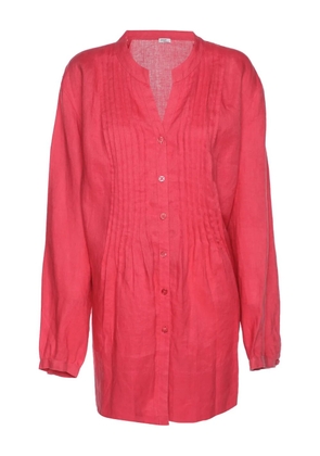 BASLER pintuck-detail shirt - Pink