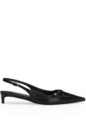 Dolce & Gabbana DNA 30mm slingback pumps - Black