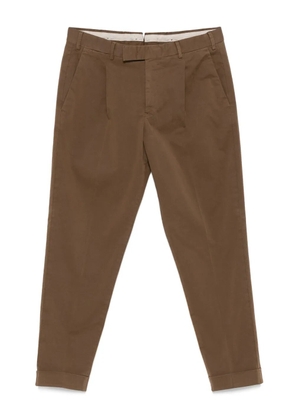 PT Torino cuffed-hem trousers - Brown