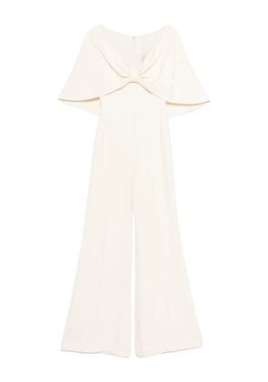 Elie Saab cady jumpsuit - White