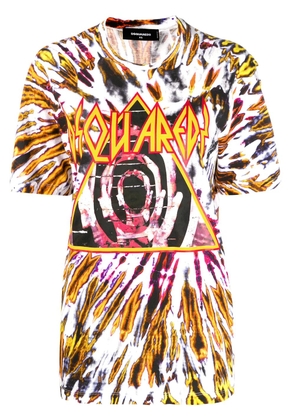 DSQUARED2 tie-dye print t-shirt - Black