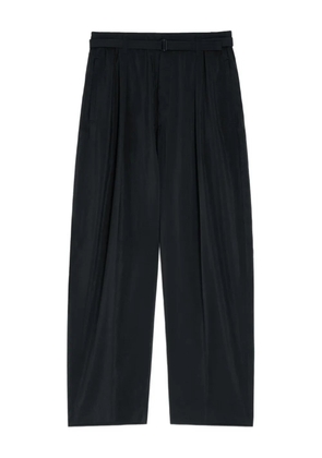 LEMAIRE pleated belted trousers - Black