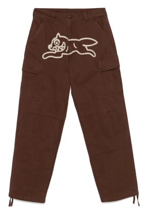 ICECREAM Running Dog cargo trousers - Brown