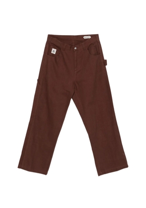 BODE patch-detail trousers - Brown