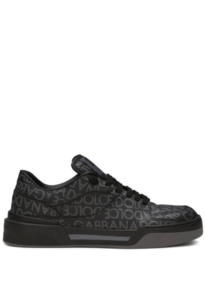 Dolce & Gabbana New Roma coated-jacquard sneakers - Black