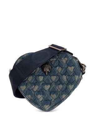 Kurt Geiger London heart shape cross body bag - Blue