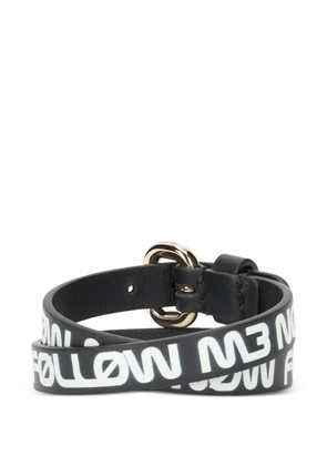 RED(V) buckled bracelet - Gold