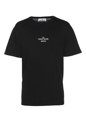Stone Island graphic-print T-shirt - Black