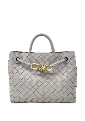 Bottega Veneta Pre-Owned small Andiamo woven top-handle tote bag - Grey