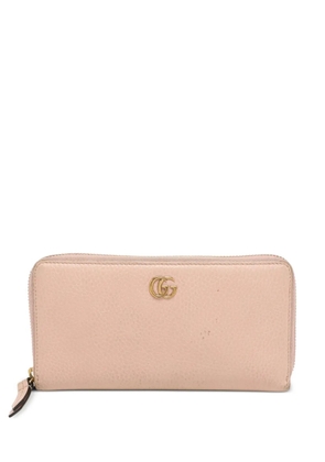Gucci Pre-Owned Marmont leather wallet - Pink