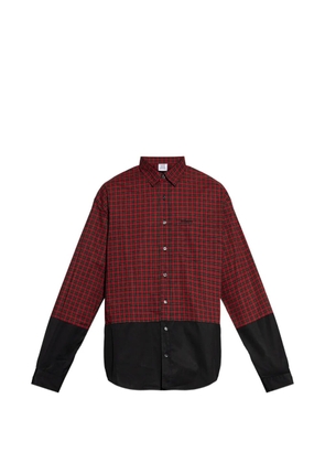 VETEMENTS checked shirt - Red