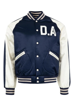 Human Made satin bomber jacket - Blue