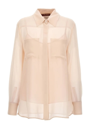 Max Mara semi-sheer shirt - Pink