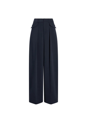 Cinq A Sept Leora pleated tailored trousers - Blue