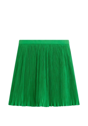 Valentino Garavani pleated mini skirt - Green