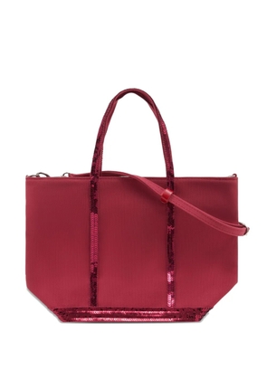 Vanessa Bruno Cabas sequin-embellishment tote bag - Red