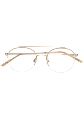 Calvin Klein pilot-frame gasses - Gold