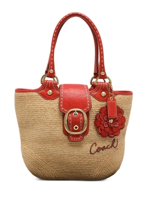 Coach Vintage buckle tote bag - Neutrals