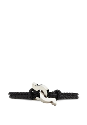Ferragamo gancini intertwined bracelet - Silver
