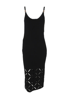 Versace Pre-Owned scoop-neck cutout dress - Black