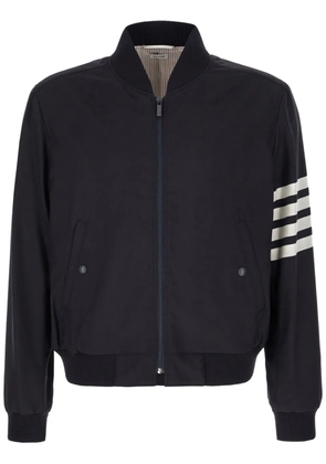 Thom Browne 4-Bar bomber jacket - Blue
