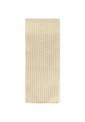 Valentino Garavani knitted wool scarf - Neutrals