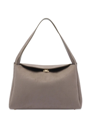 Themoirè Eudora magnetic-closure shoulder bag - Grey