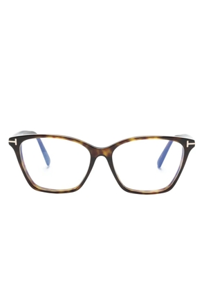 TOM FORD Eyewear square-frame glasses - Brown