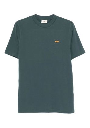 Autry embroidered cotton T-shirt - Green