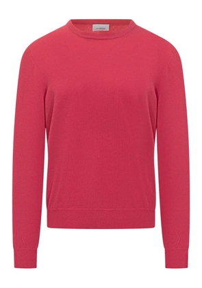 Malo crew-neck sweater - Red