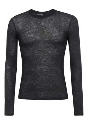 TOM FORD crew-neck cashmere sweater - Black