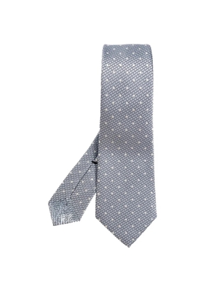 TOM FORD polka-dot silk tie - Blue