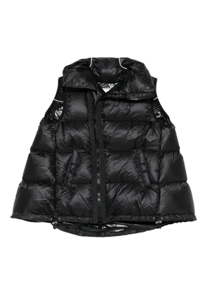 sacai high-neck padded gilet - Black