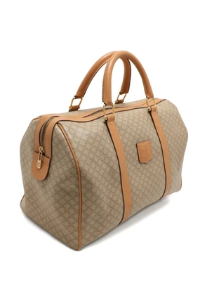 Celine Pre-Owned monogram leather duffel bag - Neutrals