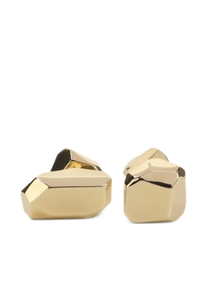 Lanvin cubic-shape studs - Gold